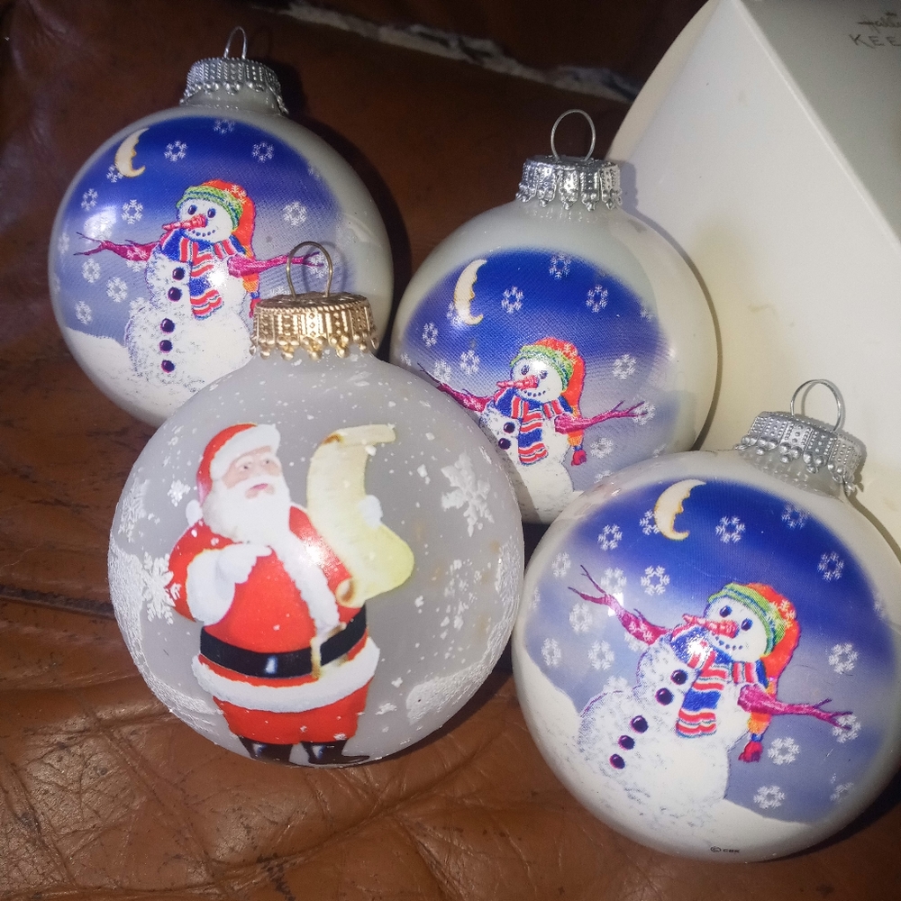 Collection Glass Ornaments